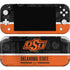 Oklahoma State University Split Jersey Nintendo Switch Lite Skin